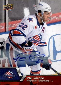 2014-15 Upper Deck AHL - Autographs #13 Phil Varone Front