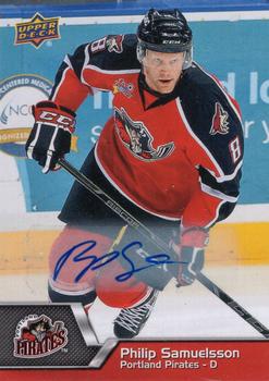2014-15 Upper Deck AHL - Autographs #85 Philip Samuelsson Front