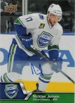 2014-15 Upper Deck AHL - Autographs #147 Nicklas Jensen Front