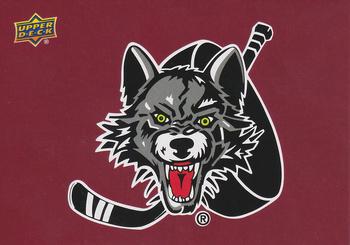 2014-15 Upper Deck AHL - Logo Stickers #6 Chicago Wolves Front