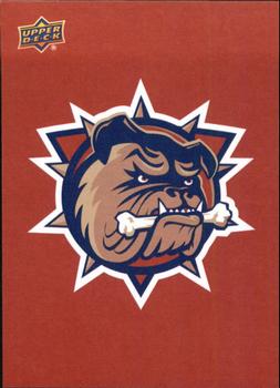 2014-15 Upper Deck AHL - Logo Stickers #8 Hamilton Bulldogs Front