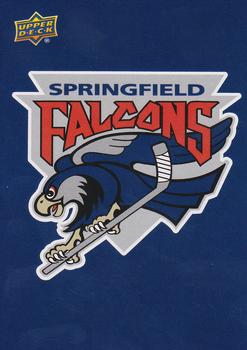 2014-15 Upper Deck AHL - Logo Stickers #23 Springfield Falcons Front