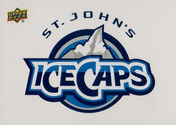 2014-15 Upper Deck AHL - Logo Stickers #24 St. John's IceCaps Front