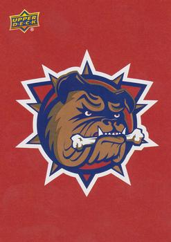 2014-15 Upper Deck AHL - Logo Stickers #38 Hamilton Bulldogs Front