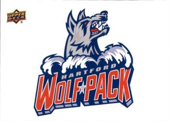 2014-15 Upper Deck AHL - Logo Stickers #39 Hartford Wolf Pack Front