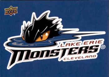 2014-15 Upper Deck AHL - Logo Stickers #42 Lake Erie Monsters Front
