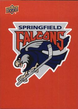 2014-15 Upper Deck AHL - Logo Stickers #53 Springfield Falcons Front
