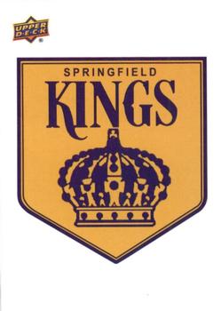 2014-15 Upper Deck AHL - Logo Stickers #70 Springfield Kings Front