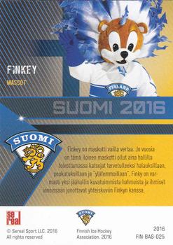 2016 Sereal Team Finland #FIN-BAS-025 Finkey Back