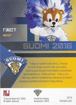 2016 Sereal Team Finland - Silver #FIN-BAS-025 Finkey Back
