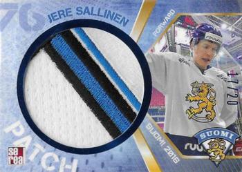 2016 Sereal Team Finland - Patches #FIN-PAT-020 Jere Sallinen Front