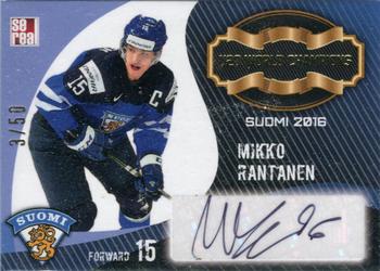 2016 Sereal Team Finland - U20 Autographs #FIN-U20-A07 Mikko Rantanen Front