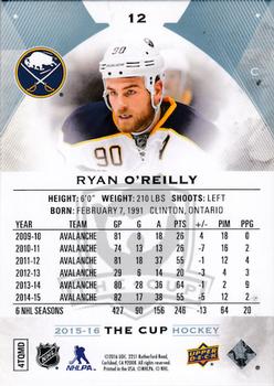 2015-16 Upper Deck The Cup #12 Ryan O'Reilly Back