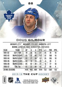 2015-16 Upper Deck The Cup #88 Doug Gilmour Back