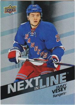 2016-17 Upper Deck Overtime - Next In Line #NL-4 Jimmy Vesey Front