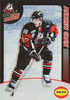 2008-09 Niagara IceDogs (OHL) #18 Andrew Shaw Front