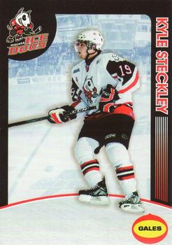 2008-09 Niagara IceDogs (OHL) #21 Kyle Steckley Front