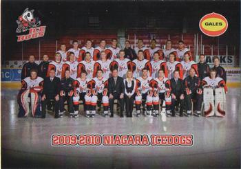 2009-10 Extreme Niagara Ice Dogs (OHL) #NNO Header Card Front