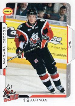 2009-10 Extreme Niagara Ice Dogs (OHL) #15 Josh Moes Front