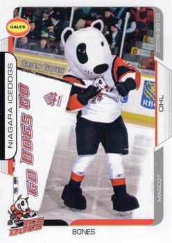 2009-10 Extreme Niagara Ice Dogs (OHL) #24 Bones Front