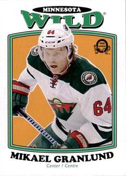 2016-17 O-Pee-Chee - Retro Blank Back #NNO Mikael Granlund Front