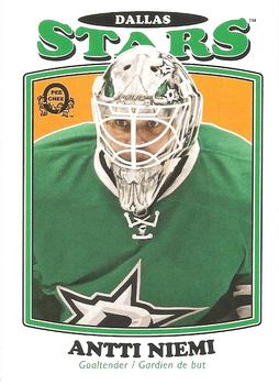 2016-17 O-Pee-Chee - Retro Blank Back #NNO Antti Niemi Front