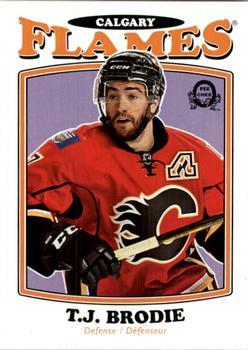 2016-17 O-Pee-Chee - Retro Blank Back #NNO T.J. Brodie Front