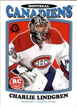 2016-17 O-Pee-Chee - Retro Blank Back #NNO Charlie Lindgren Front