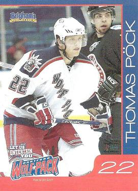 2005-06 Brigham's Ice Cream Hartford Wolf Pack (AHL) Kid's Club #NNO Thomas Pock Front