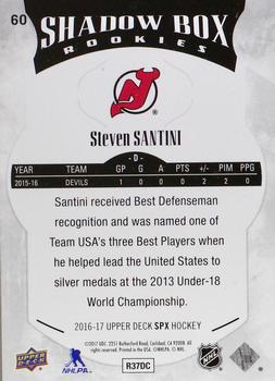 2016-17 SPx #60 Steven Santini Back
