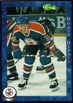 1994-95 Classic Cape Breton Oilers (AHL) #NNO Duane Dennis Front