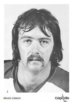 1974-75 Washington Capitals White Borders #NNO Bruce Cowick Front