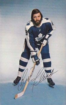 1974-75 Toronto Maple Leafs Postcards #NNO Bill Flett Front