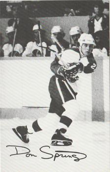 1980-81 Winnipeg Jets #NNO Don Spring Front
