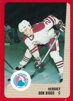 1988-89 ProCards Hershey Bears (AHL) #NNO Don Biggs Front