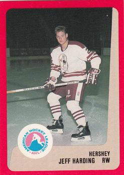 1988-89 ProCards Hershey Bears (AHL) #NNO Jeff Harding Front