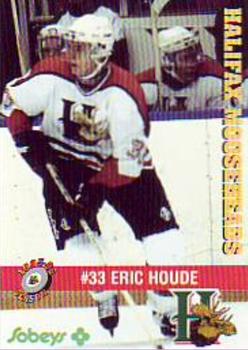 1995-96 Halifax Mooseheads (QMJHL) #22 Eric Houde Front