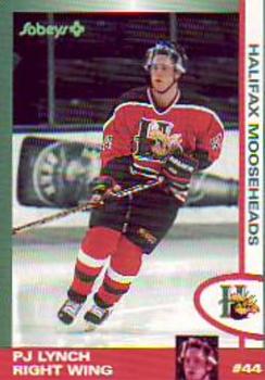 1997-98 Halifax Mooseheads (QMJHL) Second Edition #8 P.J. Lynch Front