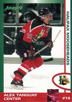 1997-98 Halifax Mooseheads (QMJHL) Second Edition #20 Alex Tanguay Front