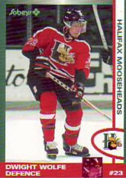 1997-98 Halifax Mooseheads (QMJHL) Second Edition #23 Dwight Wolfe Front
