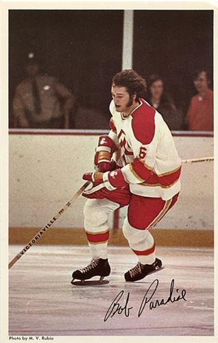 1972-73 Atlanta Flames #NNO Bob Paradise Front