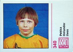 1971-72 Williams Jaakiekko (Finnish) #340 Pekka Helander Front