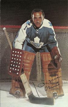 1971-72 Toronto Maple Leafs #NNO Jacques Plante Front
