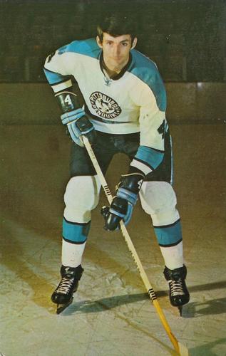 1971-72 Pittsburgh Penguins #NNO Dave Burrows Front