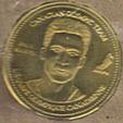 2002 Coca-Cola Team Canada Coins #8 Paul Kariya Front