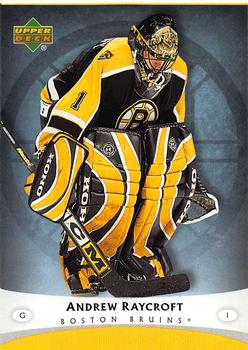 2005-06 Upper Deck Boston Bruins #3 Andrew Raycroft Front
