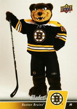2010-11 Upper Deck Boston Bruins #B-00 Blades (Mascot) Front