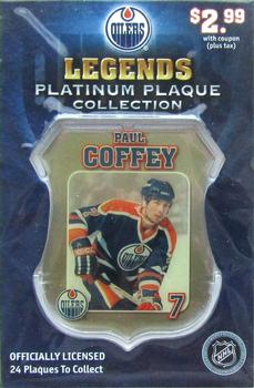 2007 Edmonton Oilers Legends Platinum Plaque Collection #NNO Paul Coffey Front