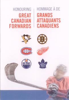 2016 Canada Post Great Canadian Forwards #NNO Header Booklet Front