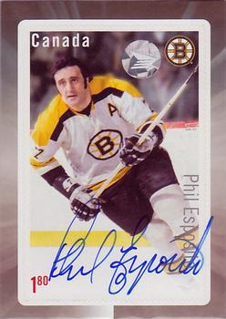 2016 Canada Post Great Canadian Forwards - Autographs #NNO Phil Esposito Front